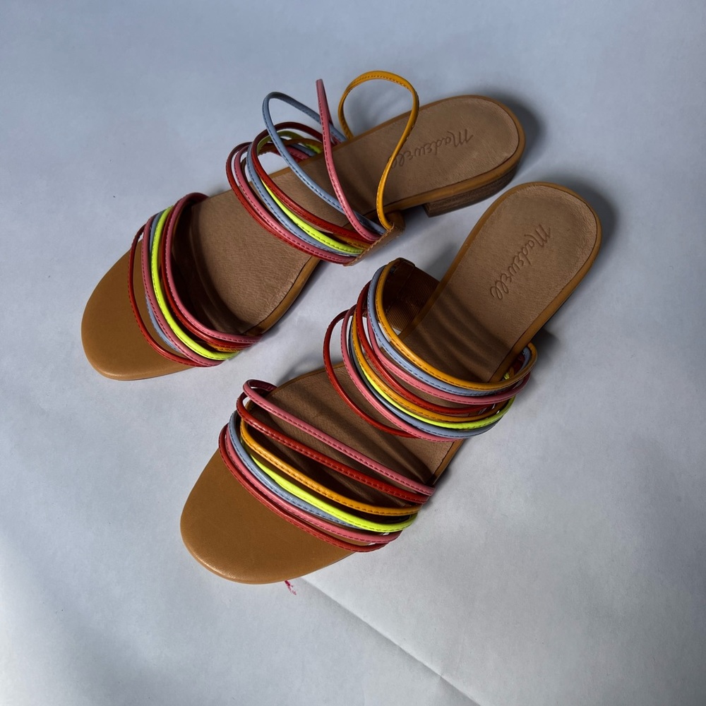 Madewell Leather Sandals SIZE 10— Never Worn outside